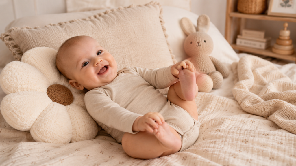 Wolle-Seide Bodys für Babys: Natürlicher Schutz für empfindliche Haut